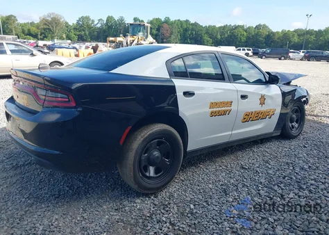 2023 Dodge Charger Police Rwd from USA, damaged, VIN 2C3CDXAT4PH653735